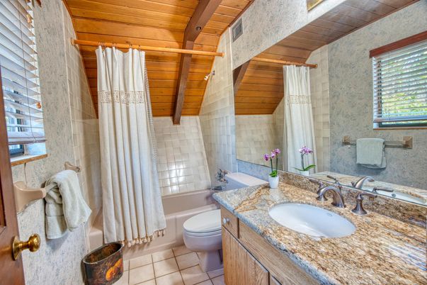 Bathroom, Interior, Wooden Beams, Wooden Ceilings