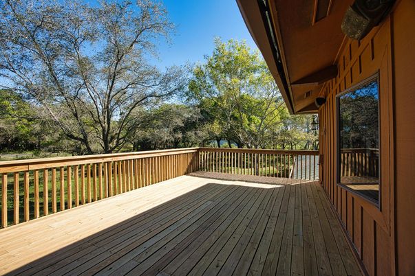 Exterior, Wood Texture Flooring