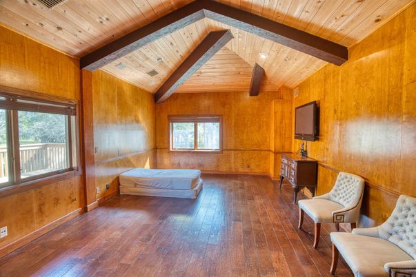 Interior, Recessed Lighting, Wooden Beams, Wooden Ceilings, Wood Texture Flooring, Wooden Walls