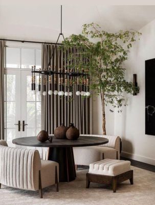 Dining room, Interior, Pendant Lights