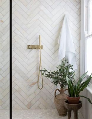 Bathroom, Interior, Stone Walls