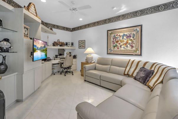 Home Office, Interior, Living room, Recessed Lighting