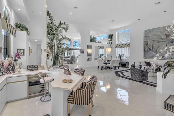 Dining room, Interior, Kitchen, Pendant Lights, Recessed Lighting