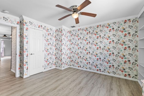 Empty room, Interior, Wood Texture Flooring