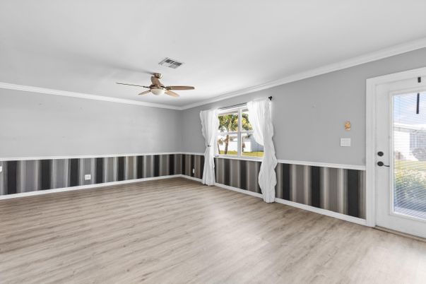 Empty room, Interior, Wood Texture Flooring