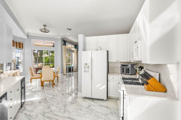 Dining room, Interior, Kitchen, Marble