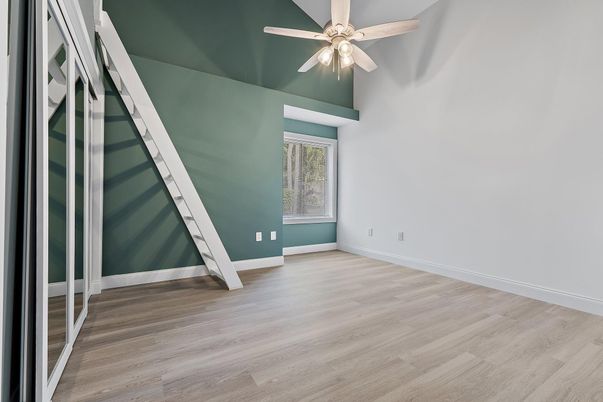 Empty room, Interior, Wood Texture Flooring