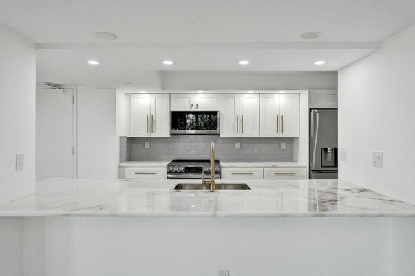 Interior, Kitchen, Recessed Lighting, Stainless Steel Appliances