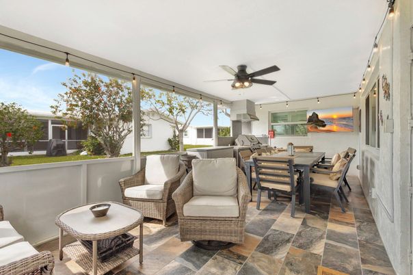 Dining room, Interior, Sun Room