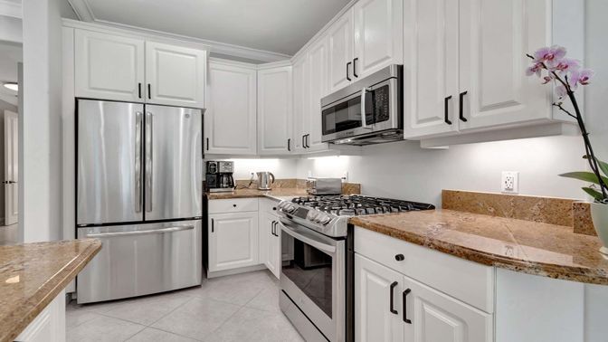 Interior, Kitchen, Stainless Steel Appliances