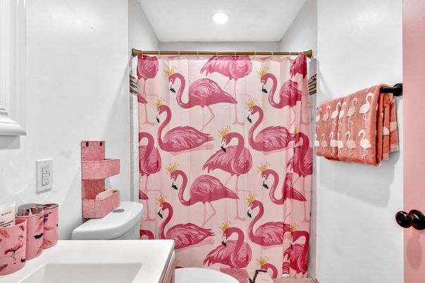 Bathroom, Interior, Recessed Lighting