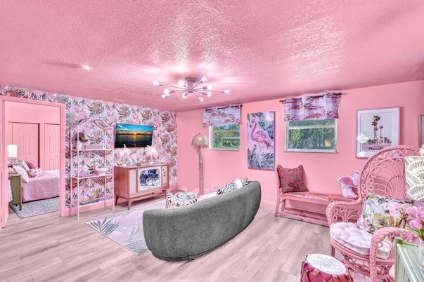 Fireplace, Interior, Wood Texture Flooring
