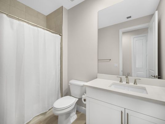 Bathroom, Interior, Wood Texture Flooring