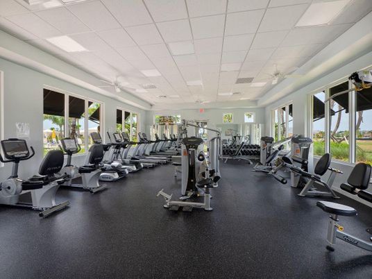 Fitness Equipment, Gym, Interior