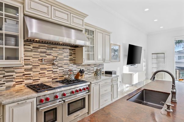 Interior, Kitchen, Recessed Lighting, Stainless Steel Appliances