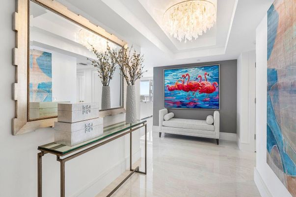 Chandelier, Interior, Recessed Lighting