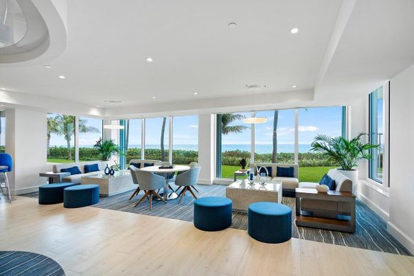 Dining room, Interior, Living room, Pendant Lights, Recessed Lighting, Wood Texture Flooring