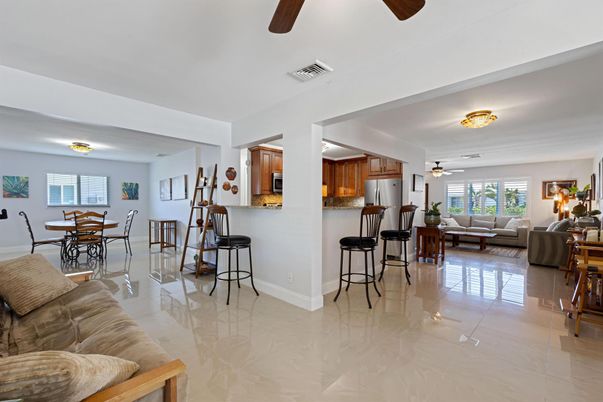 Dining room, Interior, Kitchen, Living room