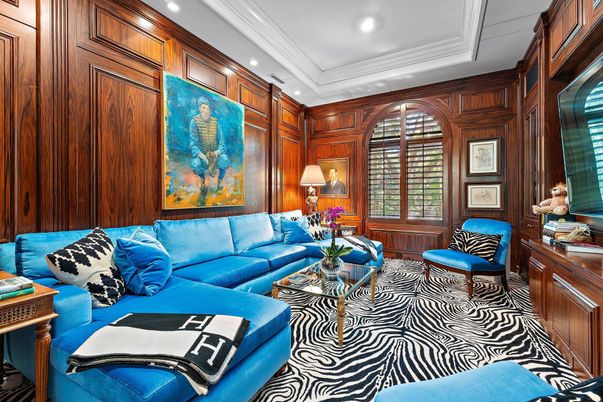 Interior, Living room, Recessed Lighting, Wooden Walls