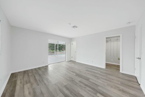 Empty room, Interior, Wood Texture Flooring