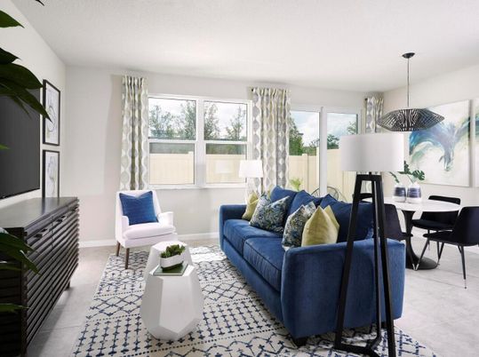 Dining room, Interior, Living room, Pendant Lights