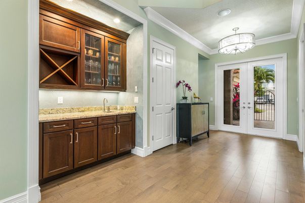 Chandelier, Interior, Recessed Lighting, Wood Texture Flooring