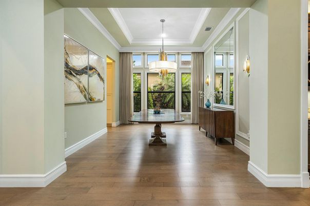 Chandelier, Interior, Wood Texture Flooring