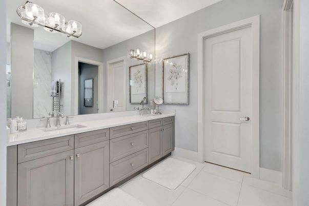 Bathroom, Dual Sink Vanities, Interior