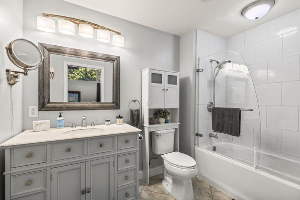 Bathroom, Glass Shower, Interior