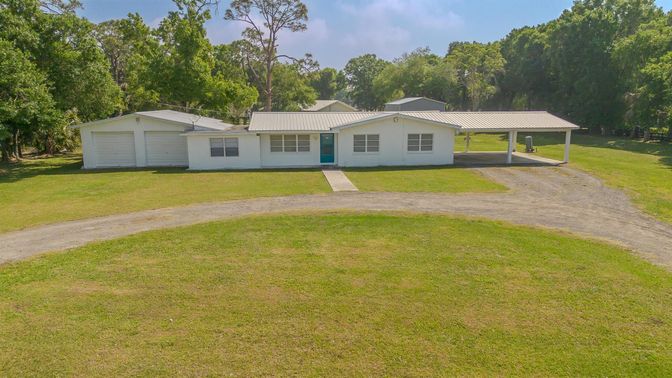 Attached, Backyard, Exterior, Facade, Ranch