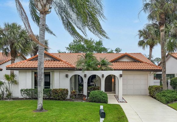 Attached, Backyard, Exterior, Facade, Spanish Mediterranean