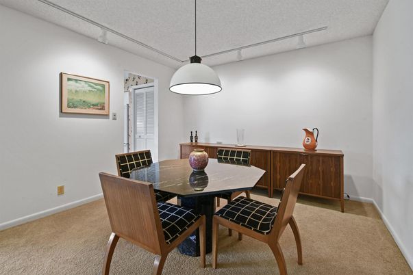Dining room, Interior, Pendant Lights