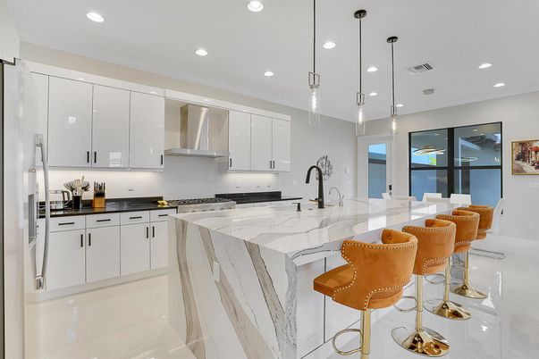 Interior, Kitchen, Pendant Lights, Recessed Lighting