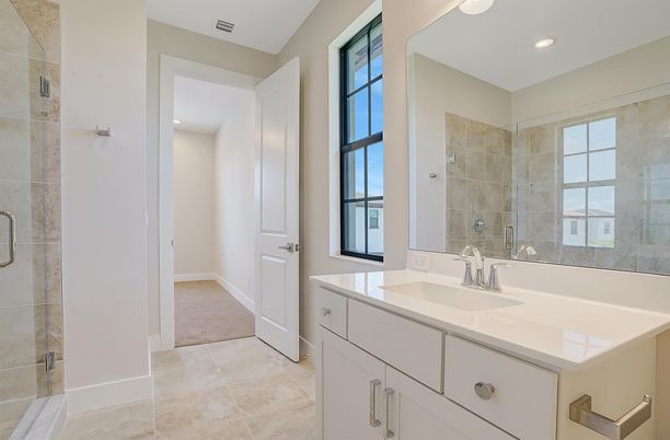 Bathroom, Interior, Recessed Lighting