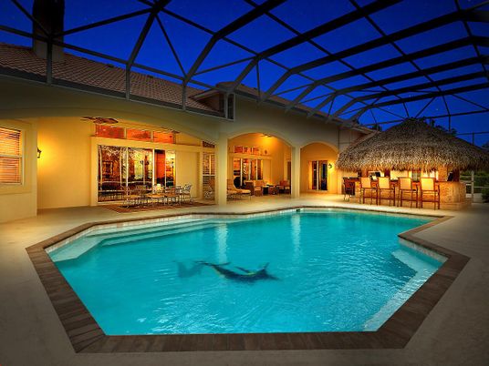 Glass Ceilings, Interior, Pool, Sun Room