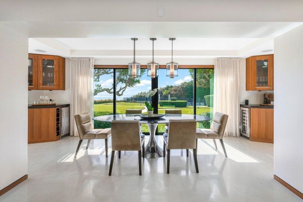 Dining room, Interior, Pendant Lights