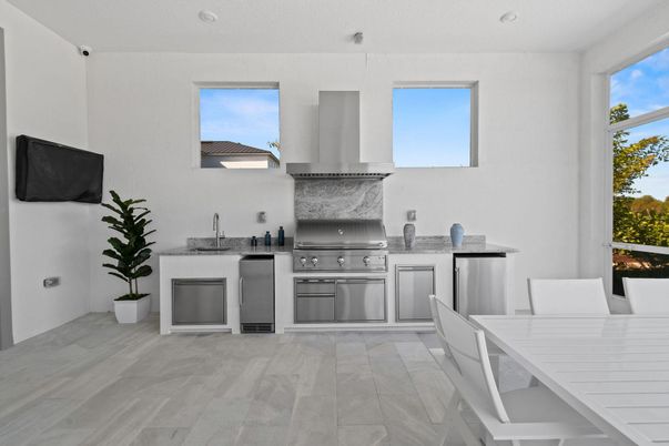Dining room, Interior, Kitchen, Recessed Lighting, Stainless Steel Appliances