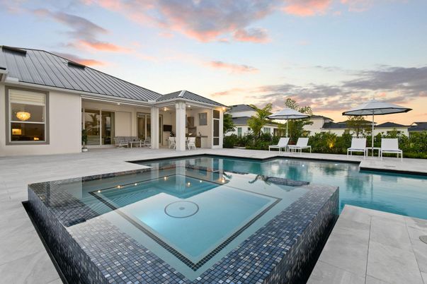 Exterior, Pool, Solar Panels