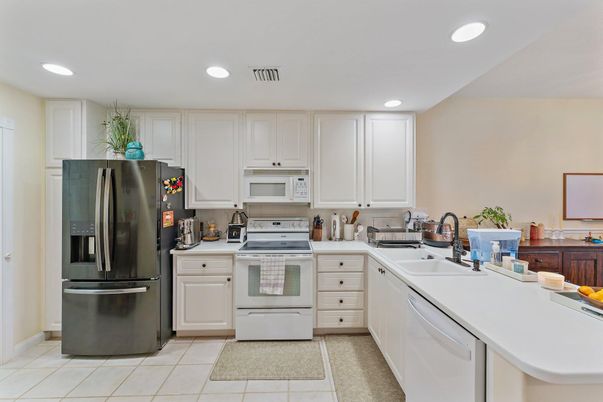 Interior, Kitchen, Recessed Lighting, Stainless Steel Appliances