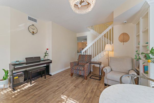 Interior, Piano, Wood Texture Flooring
