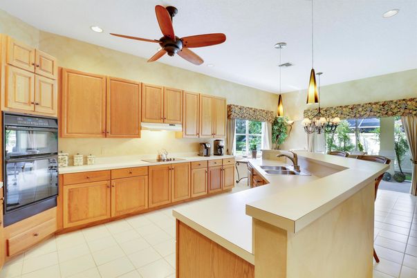 Interior, Kitchen, Pendant Lights, Recessed Lighting