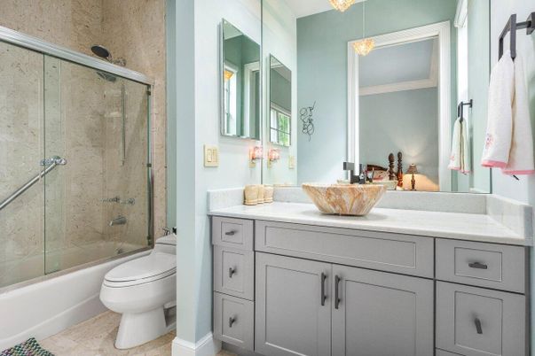 Bathroom, Glass Shower, Interior