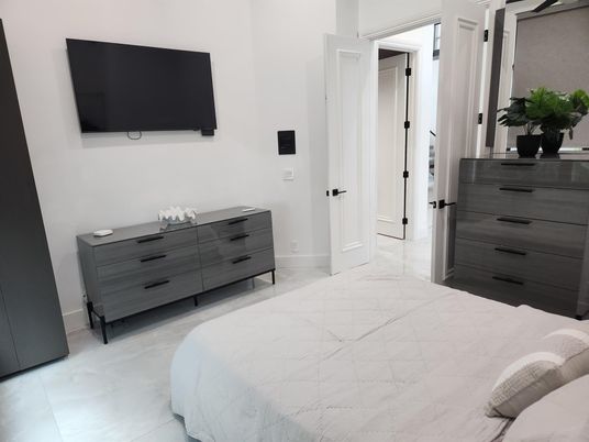 Bedroom, Interior, Marble