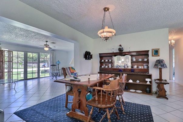 Dining room, Interior, Pendant Lights