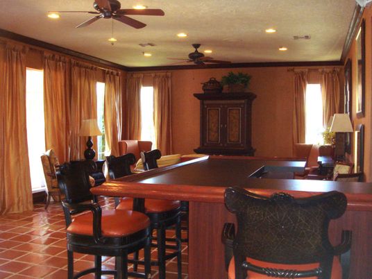 Dining room, Interior, Recessed Lighting