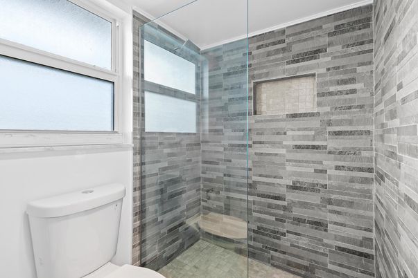 Bathroom, Glass Shower, Interior