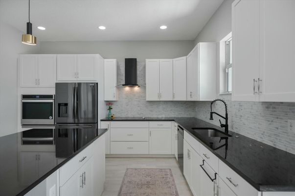 Interior, Kitchen, Pendant Lights, Recessed Lighting