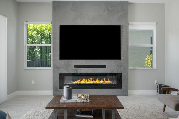 Fireplace, Interior, Living room, Wood Texture Flooring