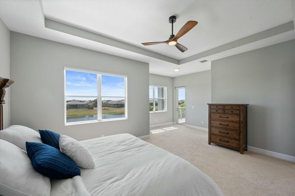 Bedroom, Interior, Recessed Lighting, Water