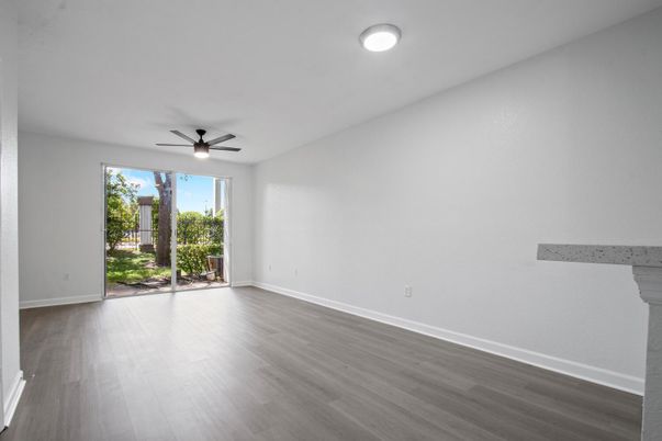 Empty room, Interior, Wood Texture Flooring